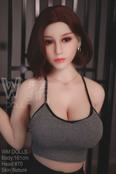 WM Doll 172cm B-cup Full Silicone Sexy Adult Sex Dolls For Men Sale invented by automatic woman